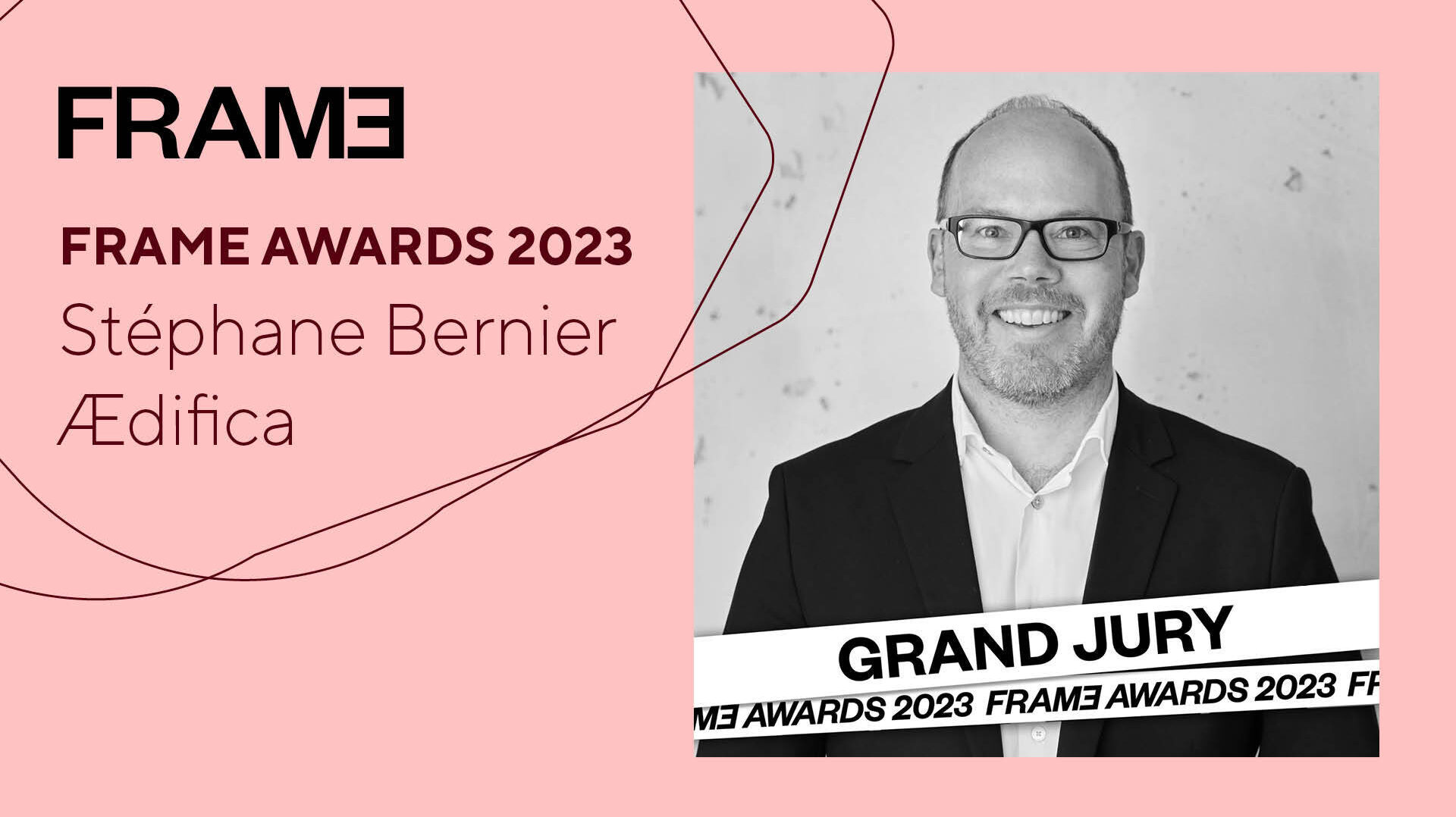 Stéphane Bernier Grand Jury des FRAME Awards 2023